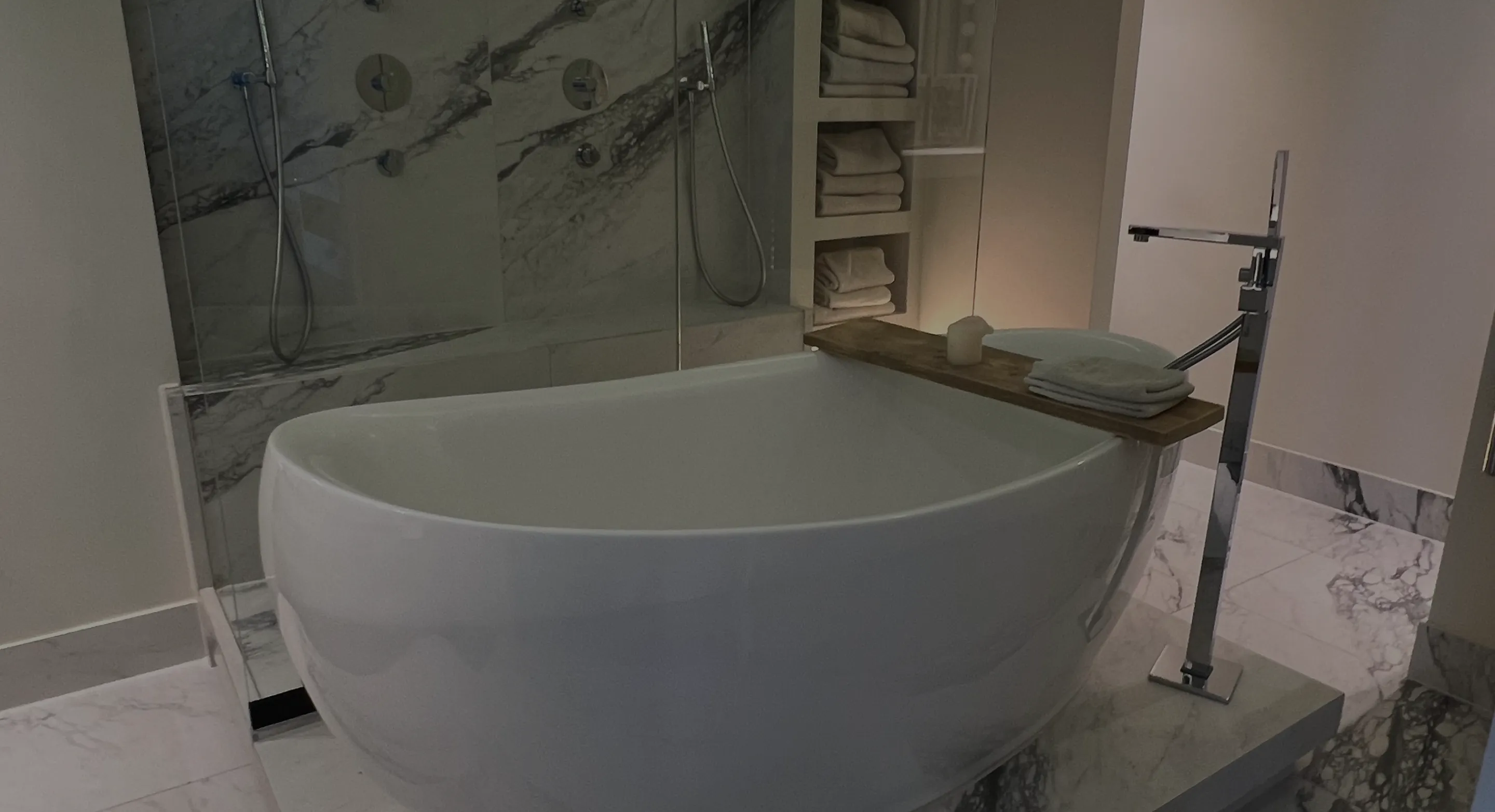 Stylish bathroom interior